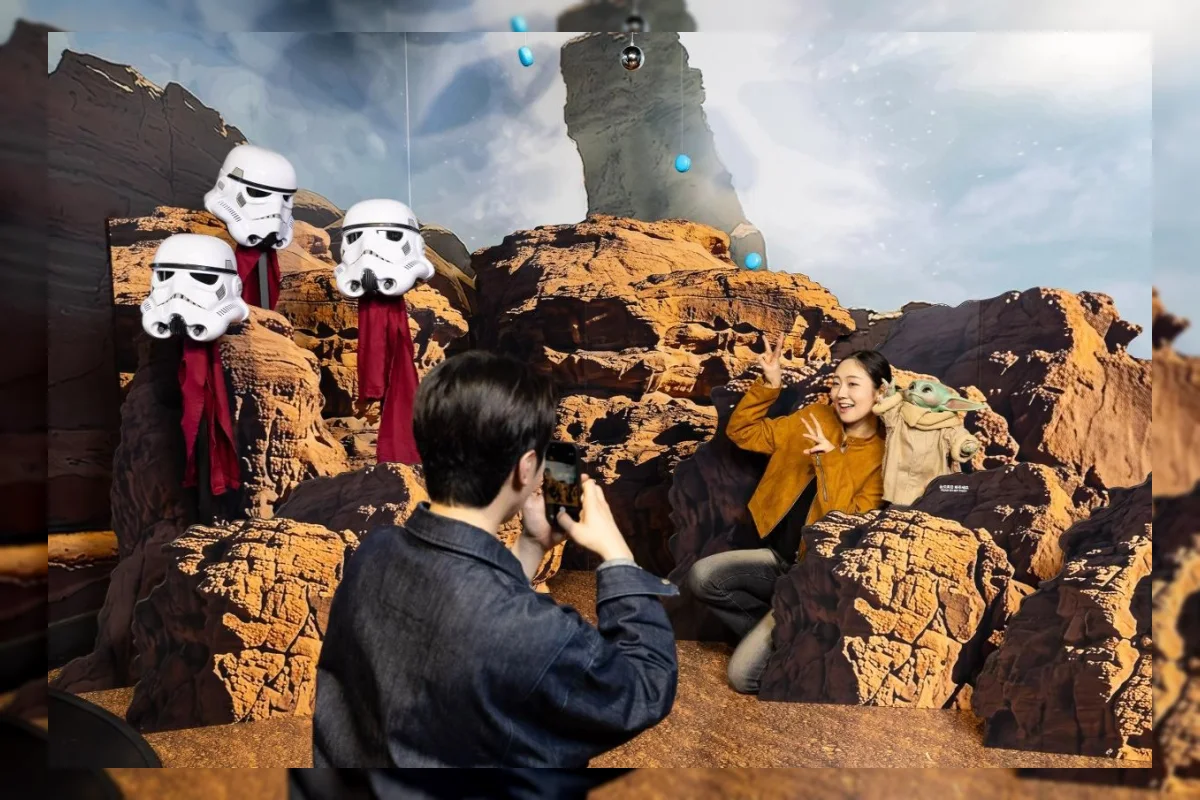 Disney Bawa Star Wars ke Ketinggian 500 Meter untuk Promosi Film Baru