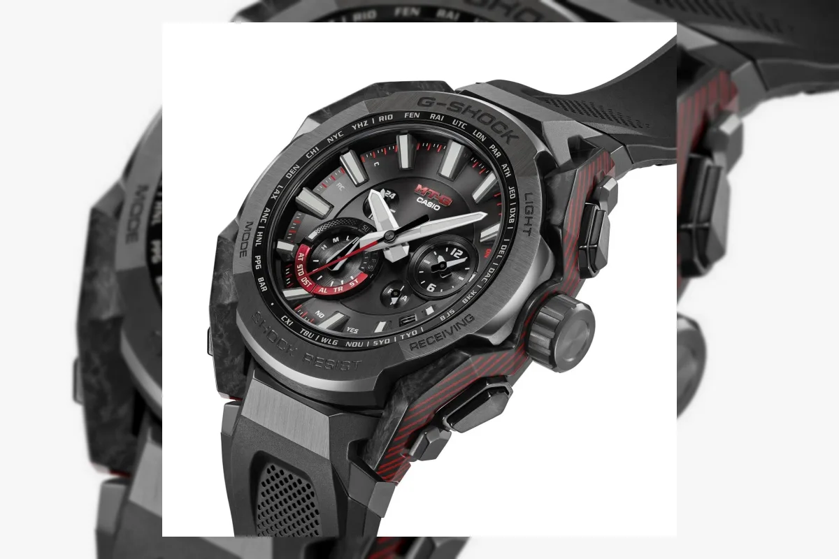 Jam Tangan G-Shock MTG-B4000B-1A Karbon dan Logam Hadir di Jepang dan AS