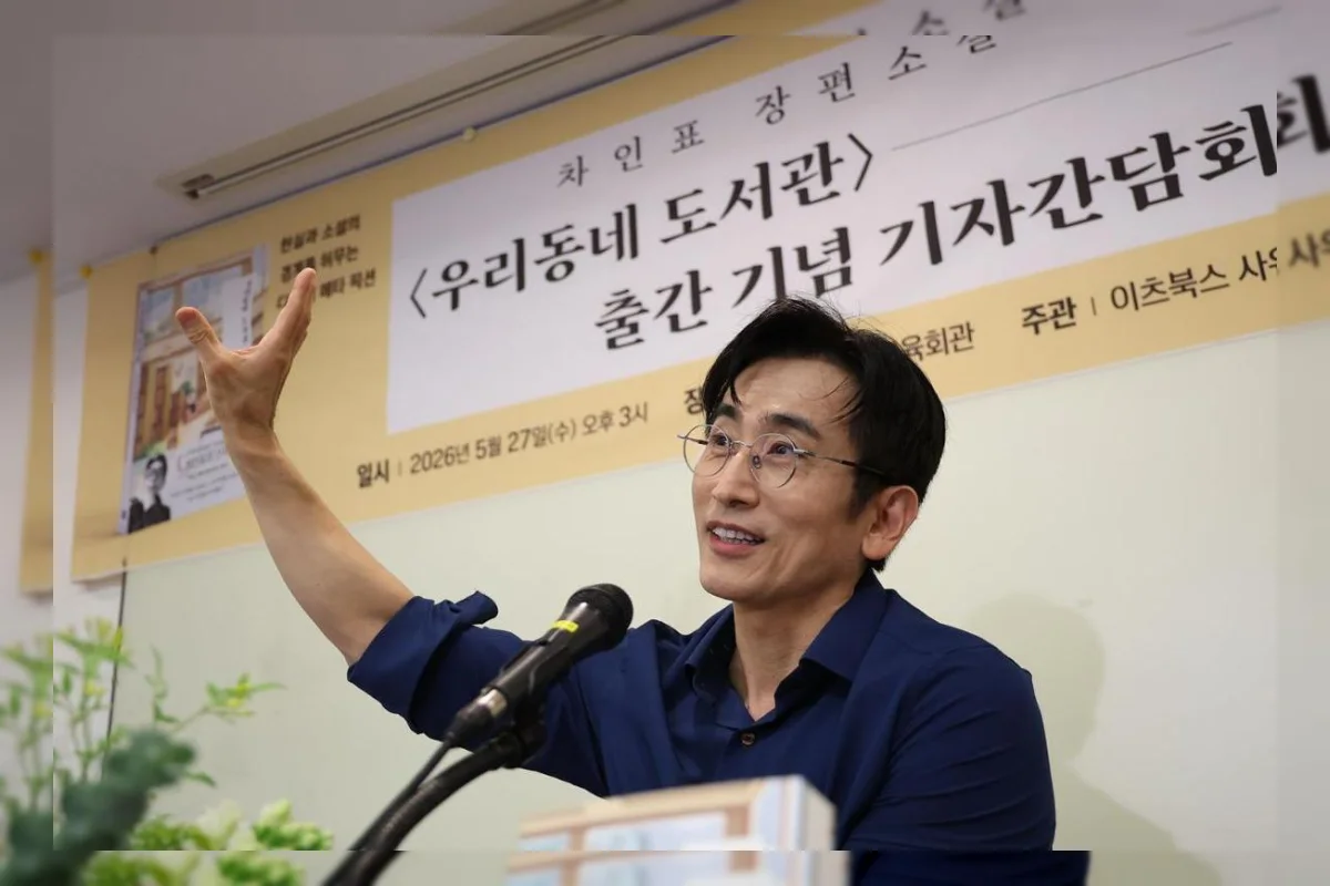 Cha In-pyo Luncurkan Novel Kelima, Ungkap Rasa Terima Kasih kepada Pembaca