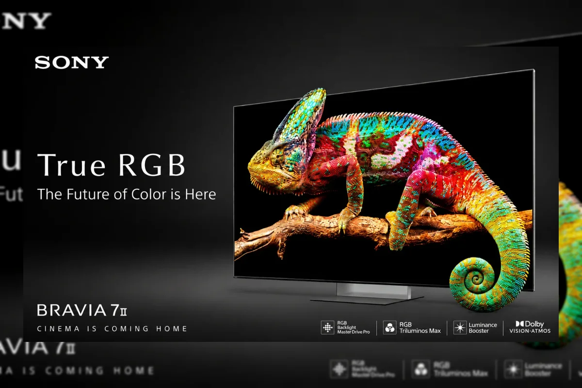 Sony Bravia 7 II Hadir di India dengan Teknologi True RGB dan Fitur AI Google TV