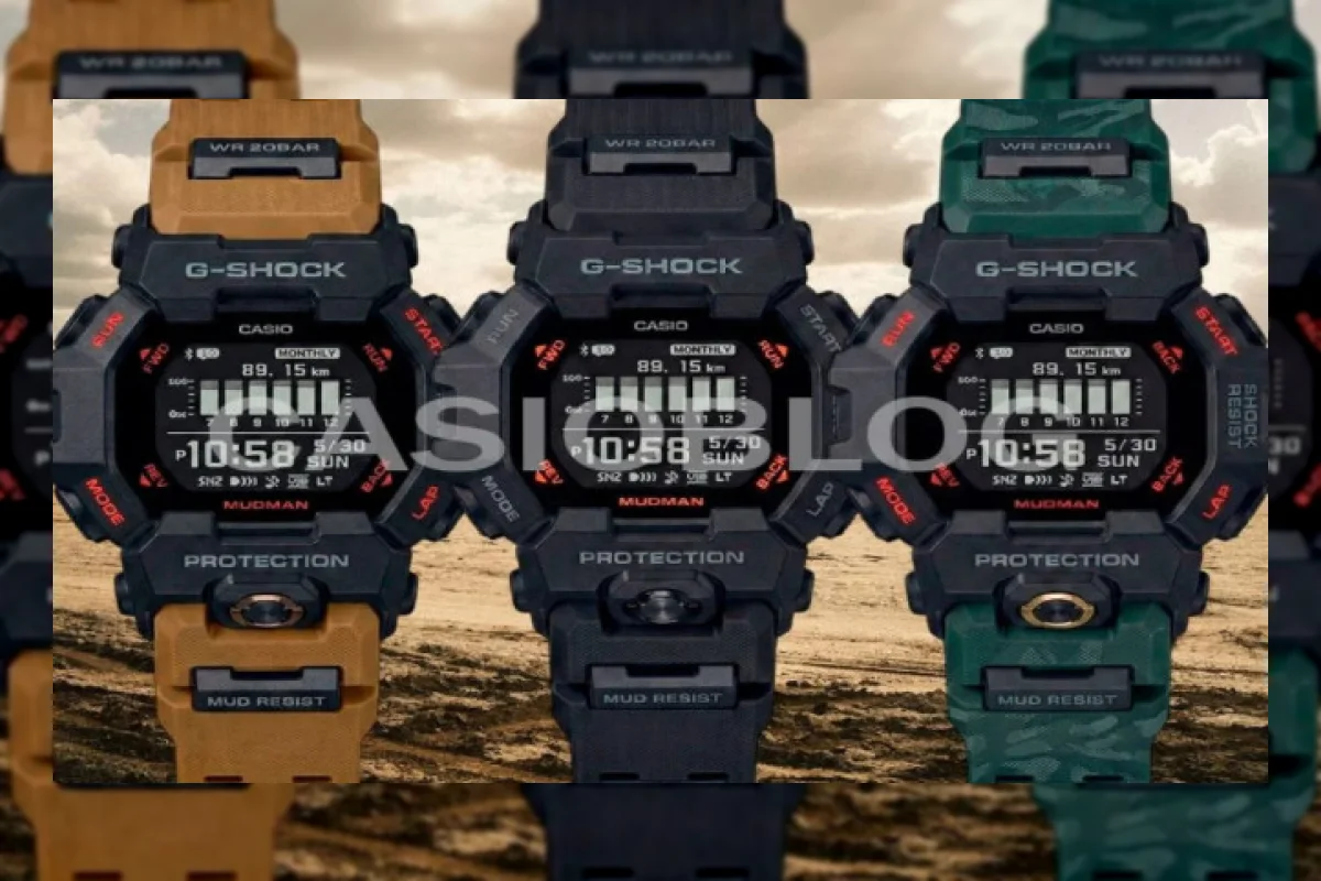 Casio GDG-B100 Bocor, MUDMAN Pertama dengan Layar MIP dan Fitur Modern