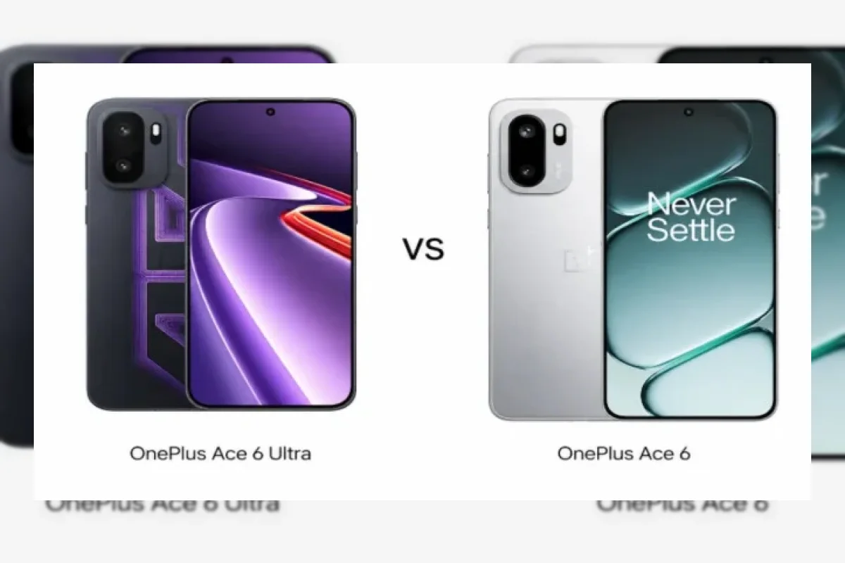 OnePlus Ace 6 Ultra vs Ace 6: Perbandingan Lengkap, Mana yang Lebih Worth It?