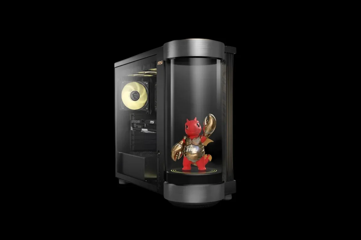 MSI Hadirkan Desktop MEG Vision X2 AI+ dengan AI Holografis di Dalam Casing