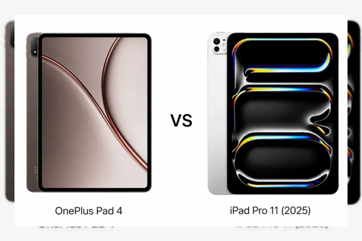 Perbandingan OnePlus Pad 4 vs iPad Pro 11 (2025): Spesifikasi, Performa, Baterai, dan Harga