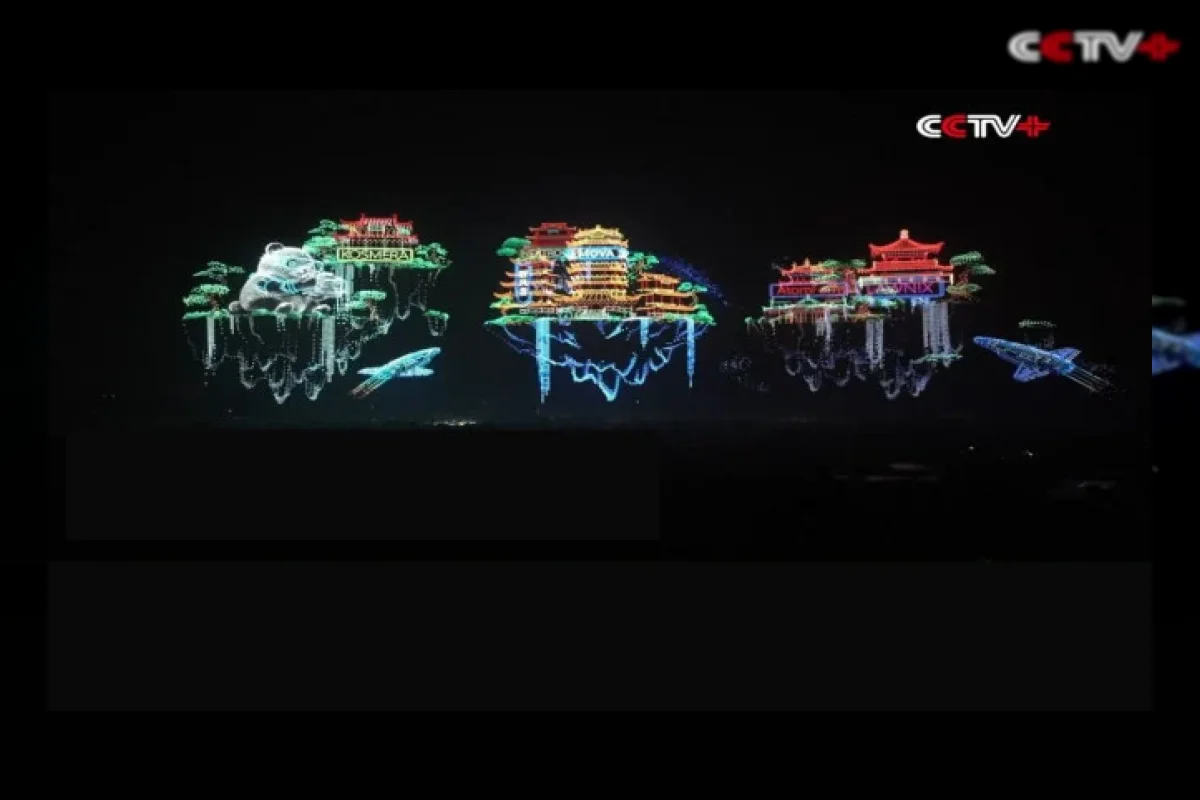 China Pecahkan Tiga Rekor Dunia dengan Pertunjukan Drone Terbesar