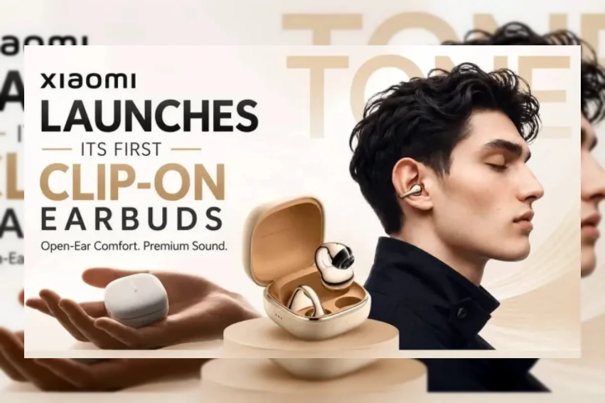 Xiaomi Luncurkan Earbud Clip-On Pertama: Bobot 5,5g, LHDC 5.0, Tahan 38 Jam