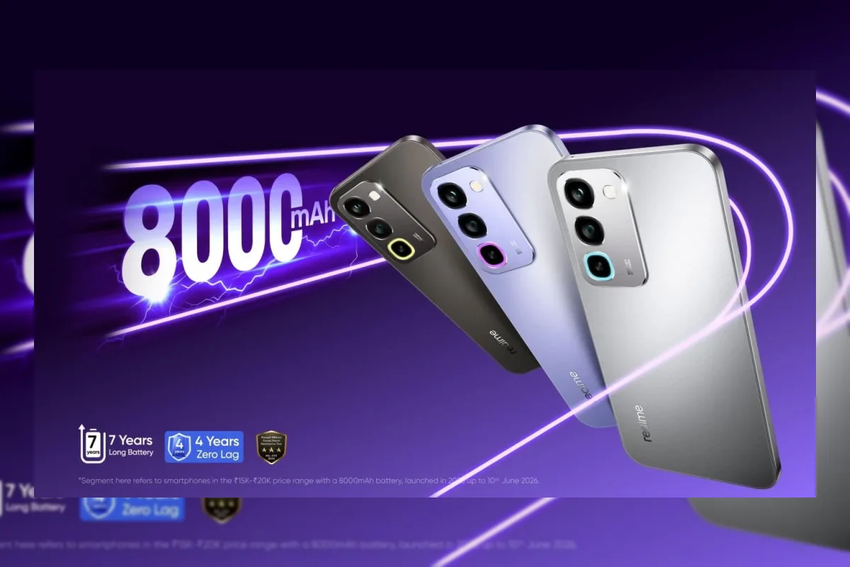Realme P4R 5G Resmi di India: Baterai 8.000mAh dan Layar 144Hz