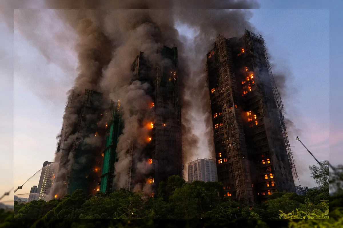 Hong Kong Ajukan Dakwaan atas Kebakaran Perumahan Paling Mematikan dalam Beberapa Dekade