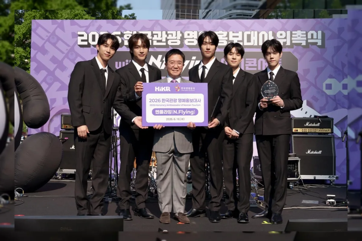 Korea Tunjuk N.Flying sebagai Duta Kehormatan Pariwisata