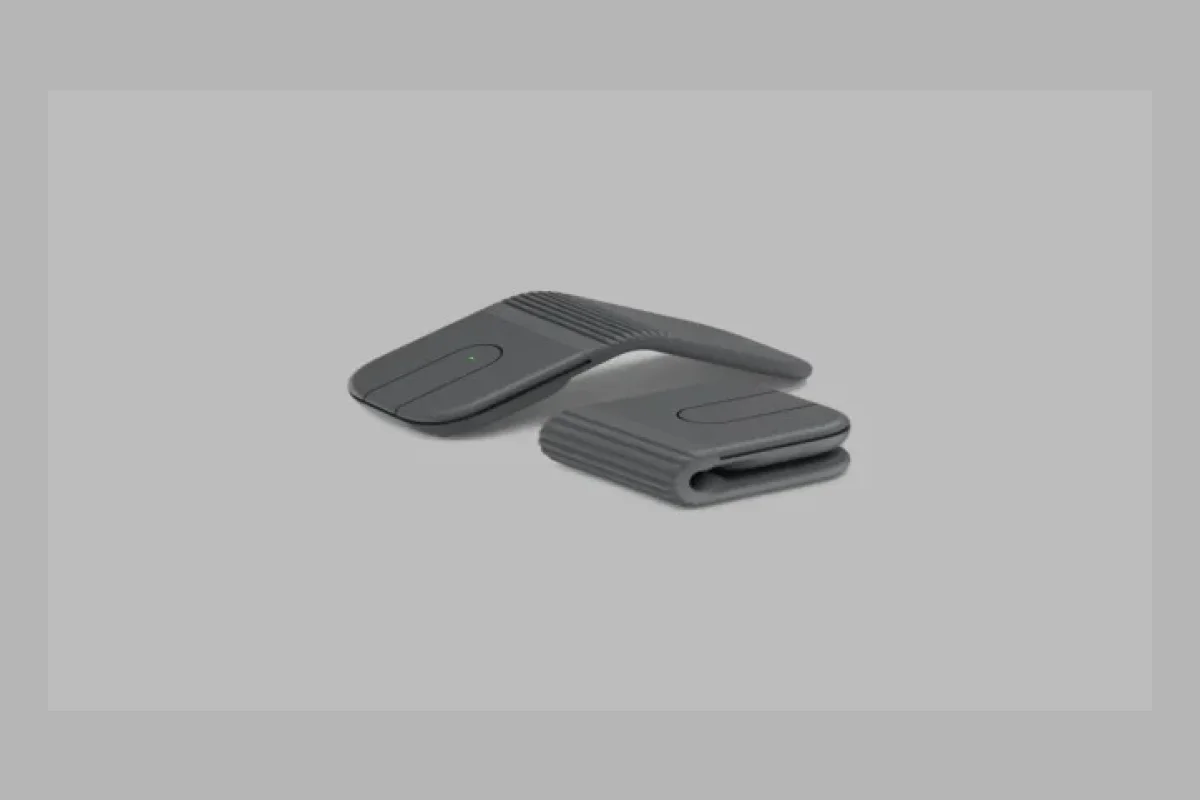 Logitech Mobi Fold: Mouse Lipat Clamshell dengan Baterai Tahan Sebulan