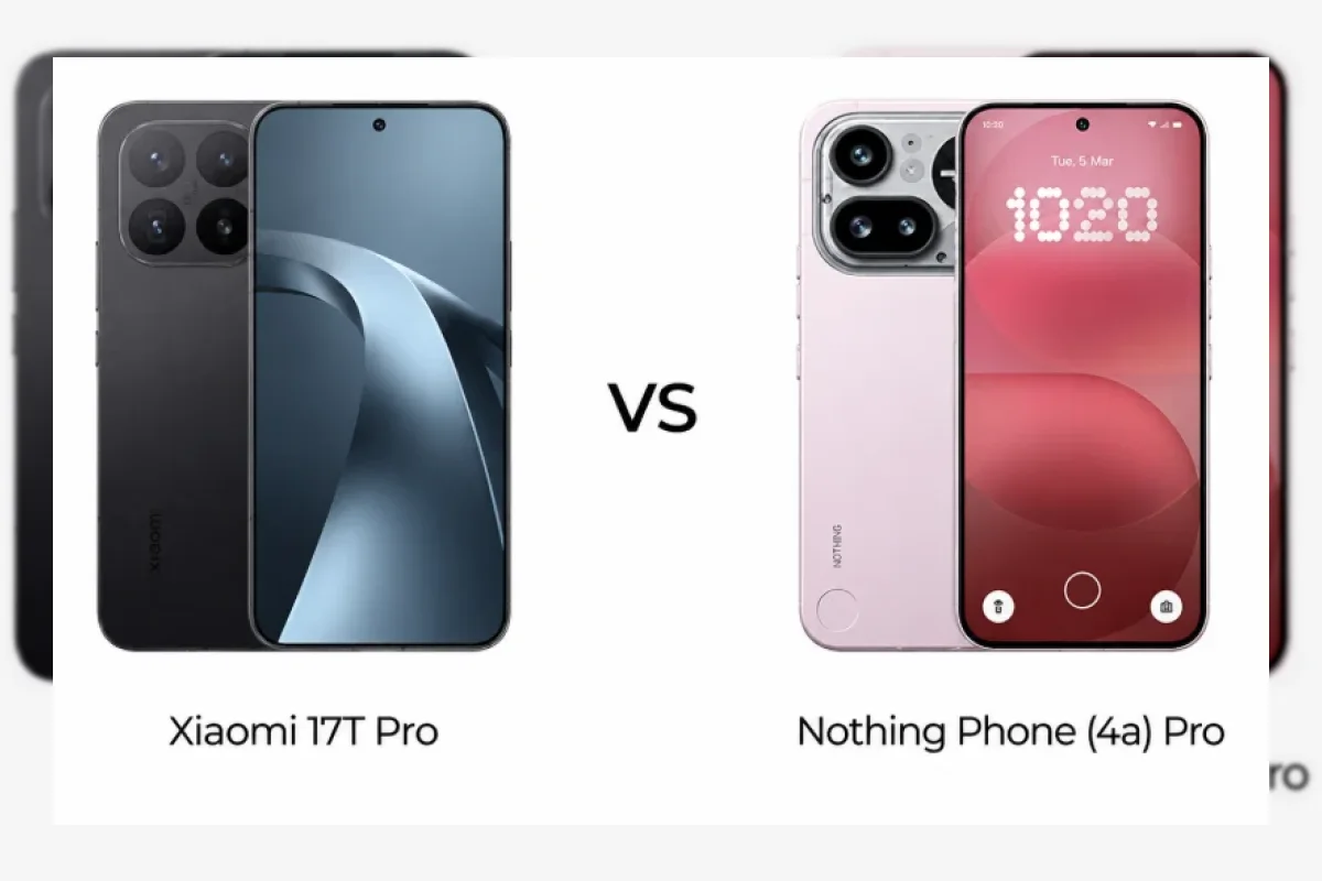Xiaomi 17T Pro vs Nothing Phone (4a) Pro: Perbandingan Spesifikasi, Kamera, Baterai, dan Harga