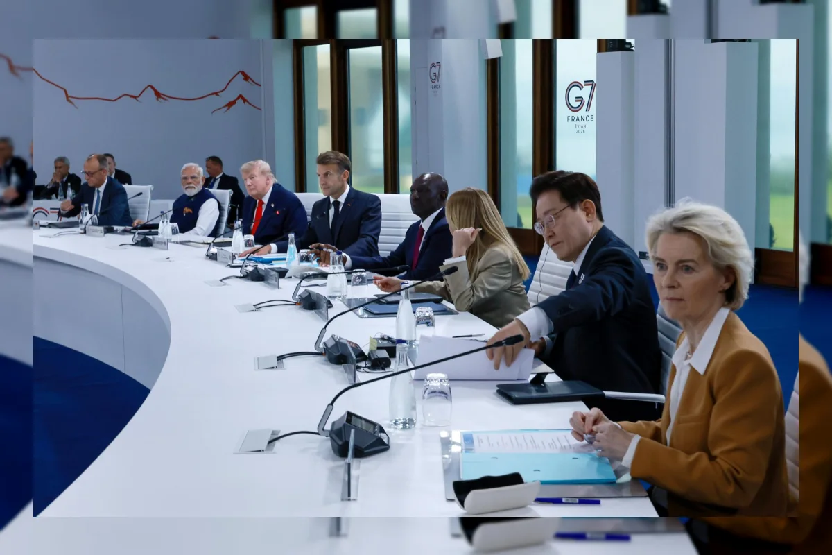 Lee Jae Myung dan PM Kanada Mark Carney Bertemu di Sela KTT G7