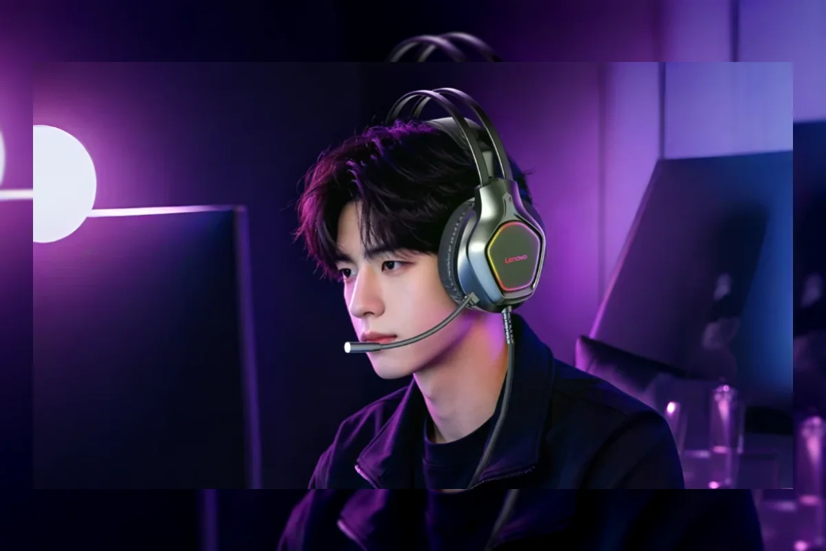 Lenovo Luncurkan Headset Gaming Murah dengan Driver 50mm dan Suara 7.1