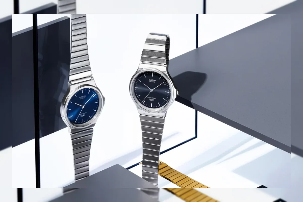 Casio Luncurkan Jam Tangan Logam Terjangkau dengan Warna Biru, Hijau, dan Emas
