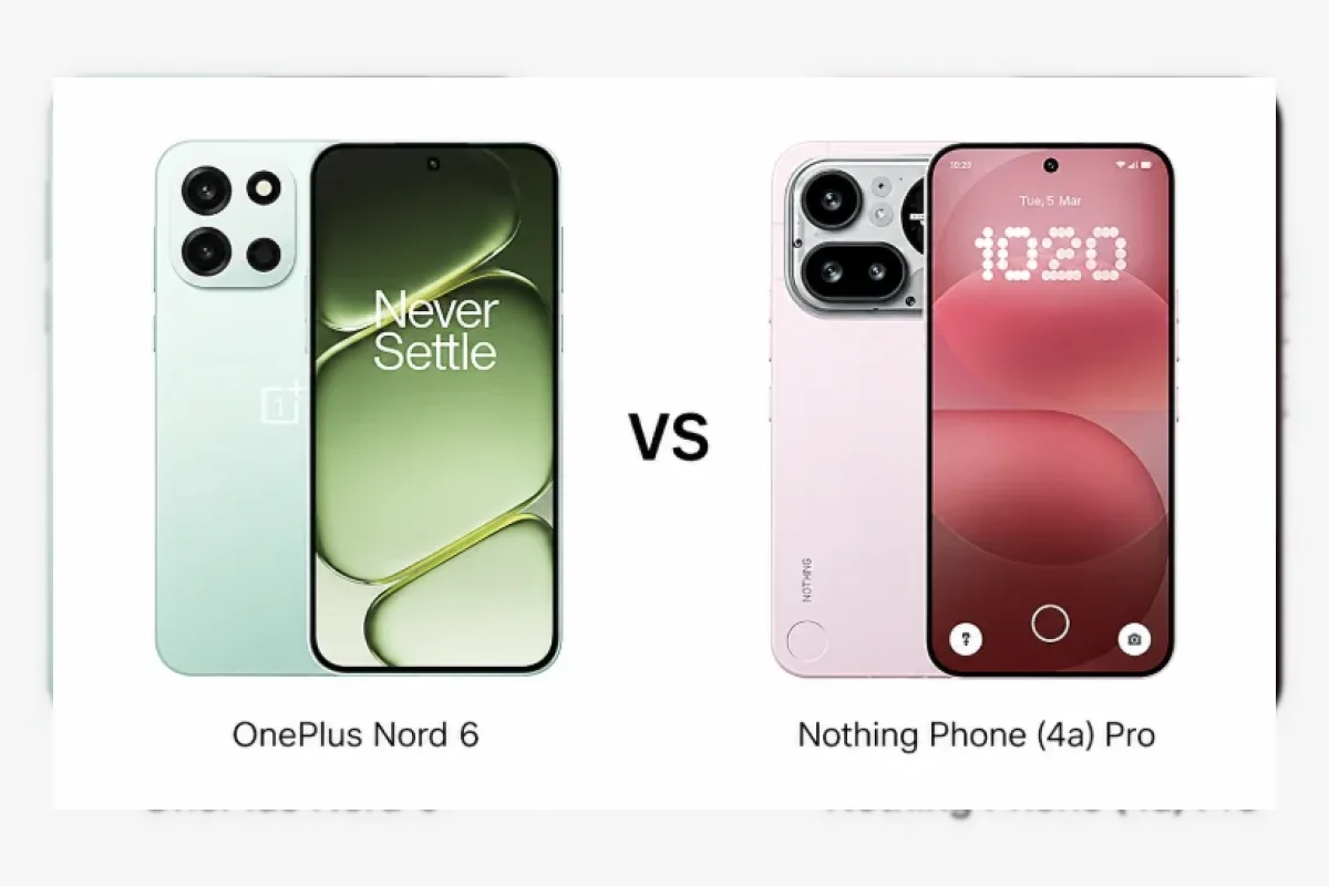 Perbandingan OnePlus Nord 6 vs Nothing Phone (4a) Pro: Performa, Kamera, dan Baterai