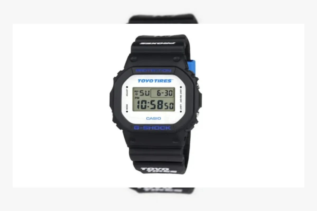 Casio G-Shock DW5600TT25-1 Resmi Meluncur, Kolaborasi Eksklusif dengan Toyo Tires