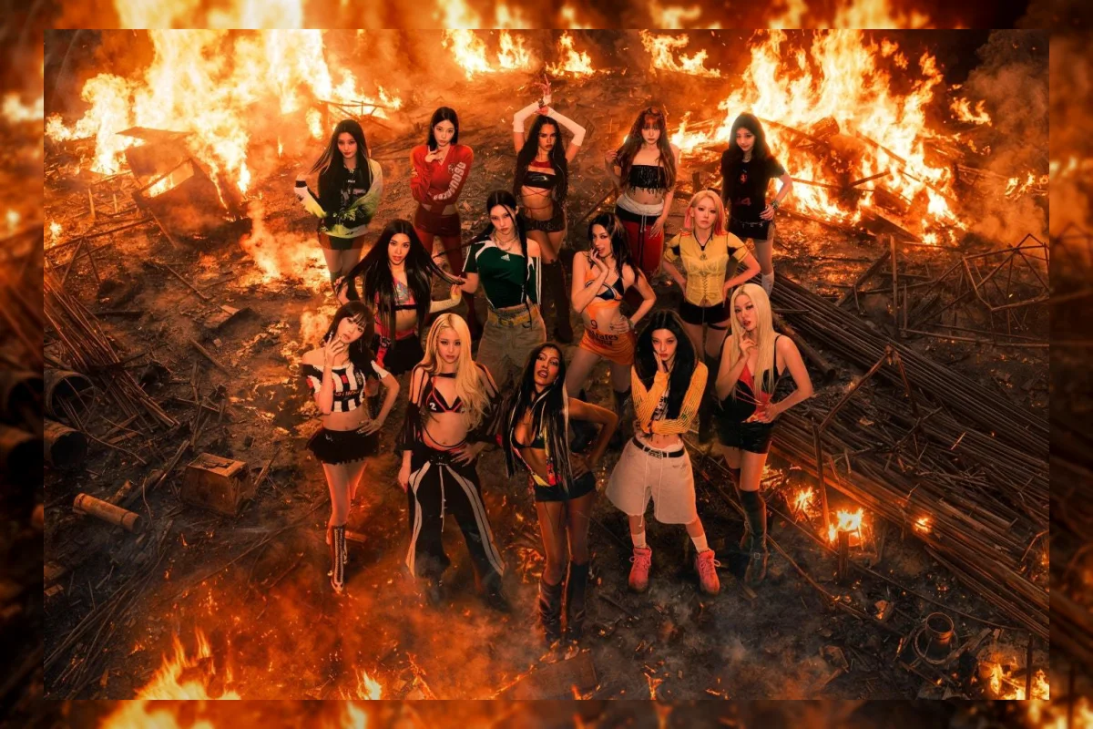 Kolaborasi LE SSERAFIM, ILLIT, dan KATSEYE Tembus Billboard Hot 100