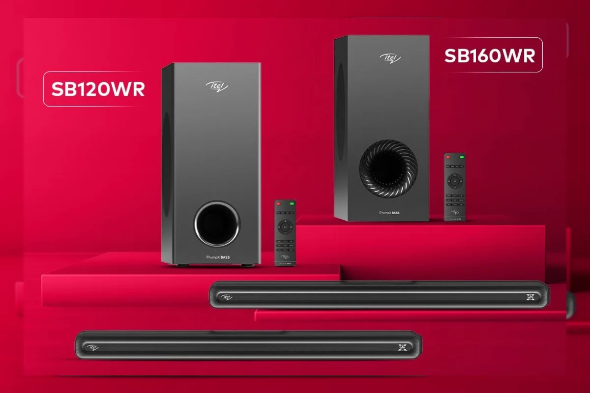 Itel Luncurkan Soundbar 160W dan 120W dengan Teknologi iThumpX Bass di India