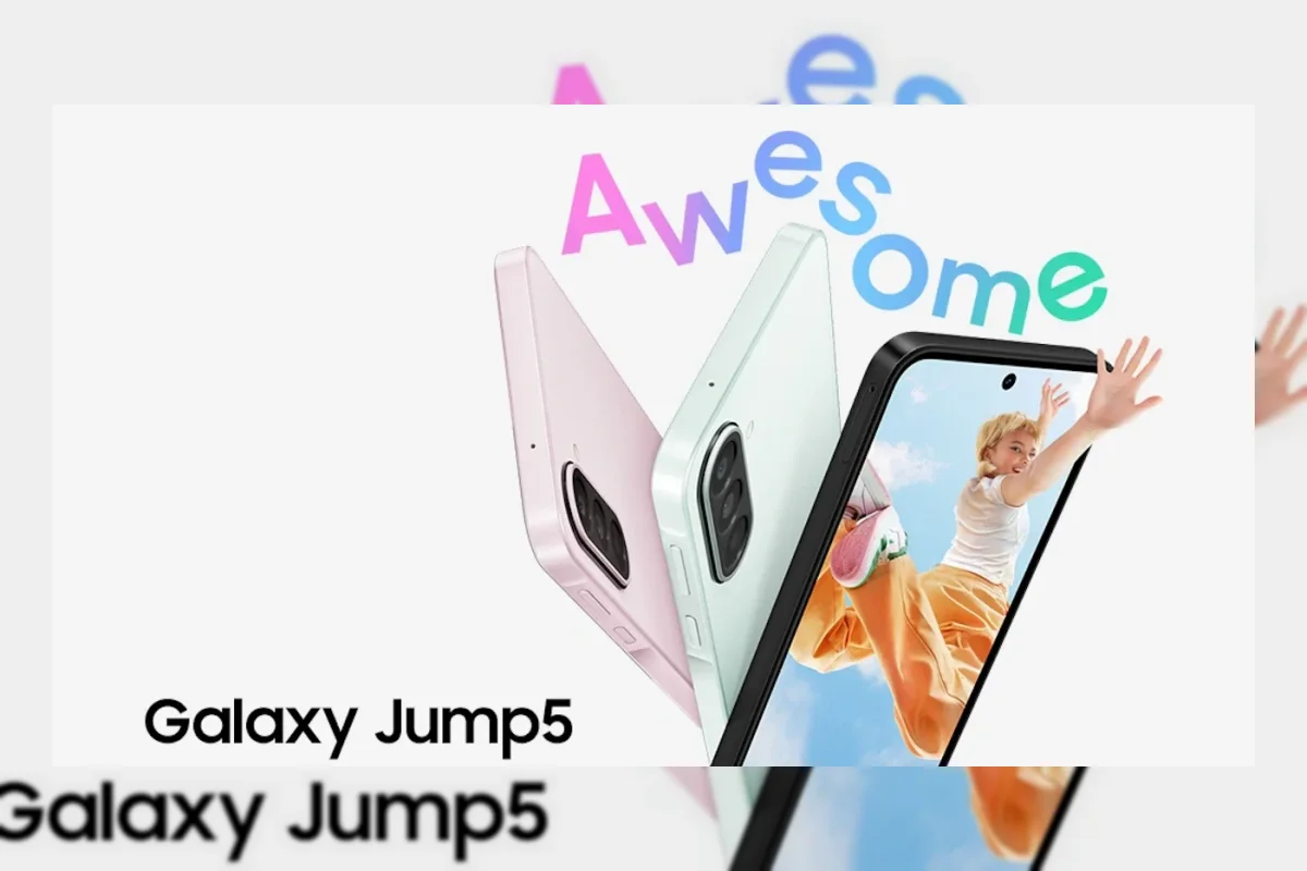 Samsung Galaxy Jump 5 Resmi Meluncur dengan Layar 120Hz dan Kamera 50MP