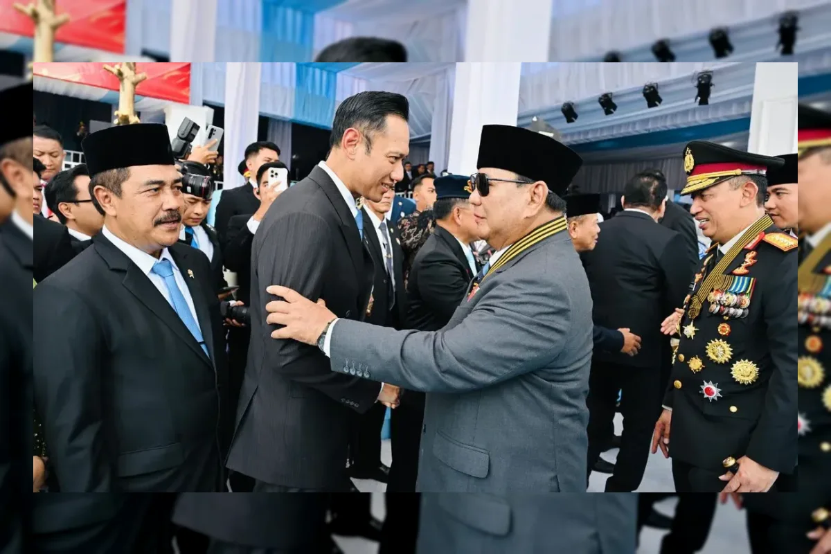 HUT ke-80 Bhayangkara, Menko AHY Ajak Polri Dukung Infrastruktur Berkelanjutan