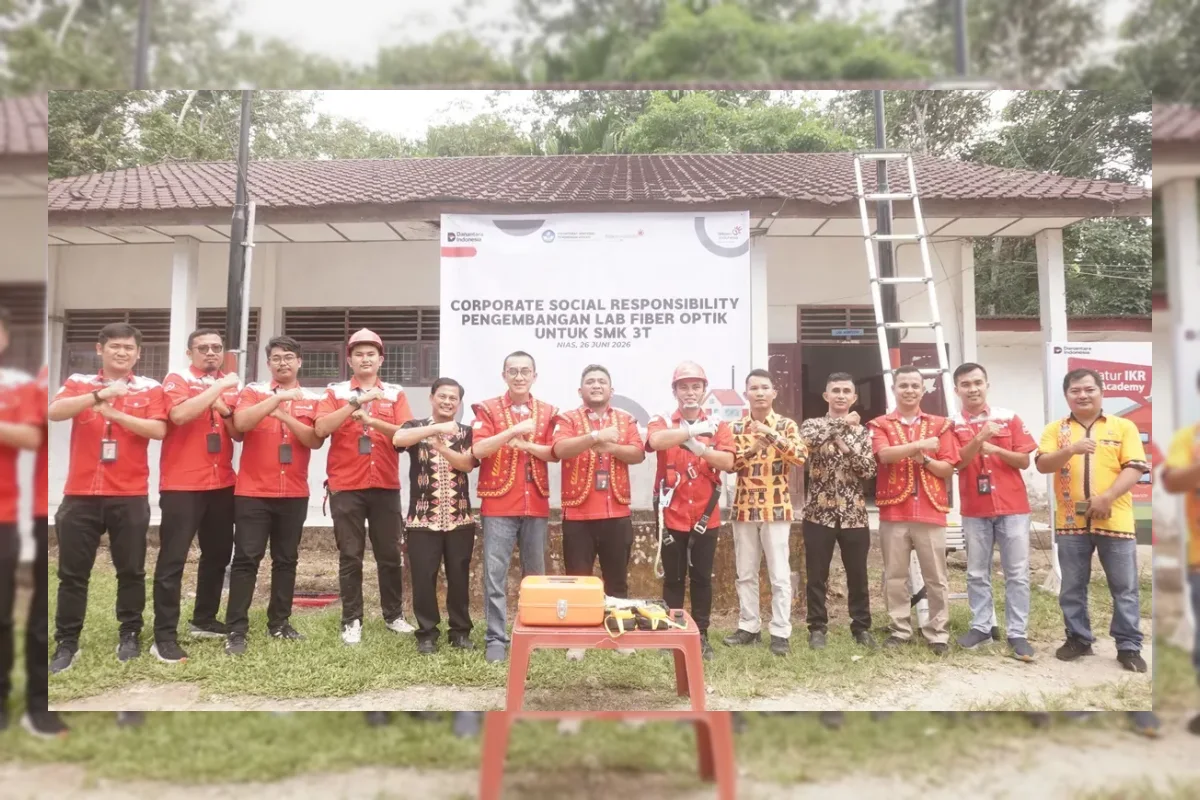 Telkom Akses Resmikan Laboratorium Fiber Optik di SMK Wilayah 3T