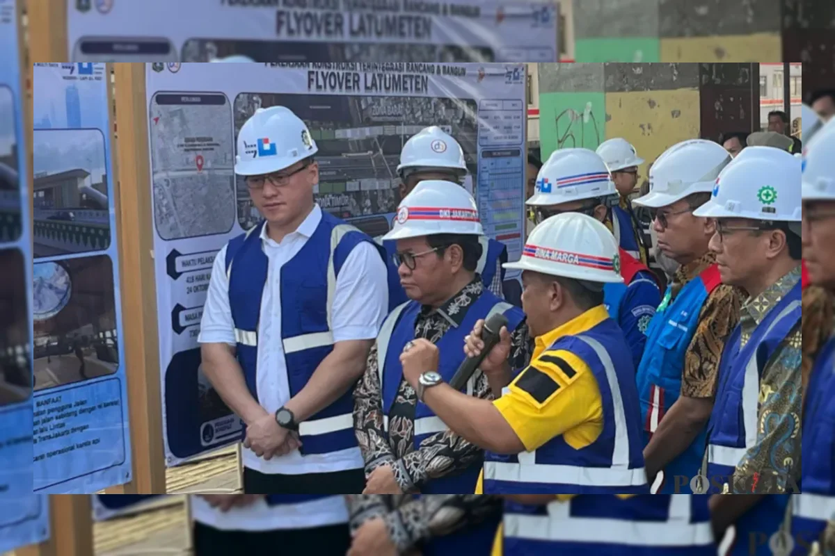 Telan Anggaran Rp259 Miliar, Pramono Targetkan Flyover Latumenten Selesai Desember 2026