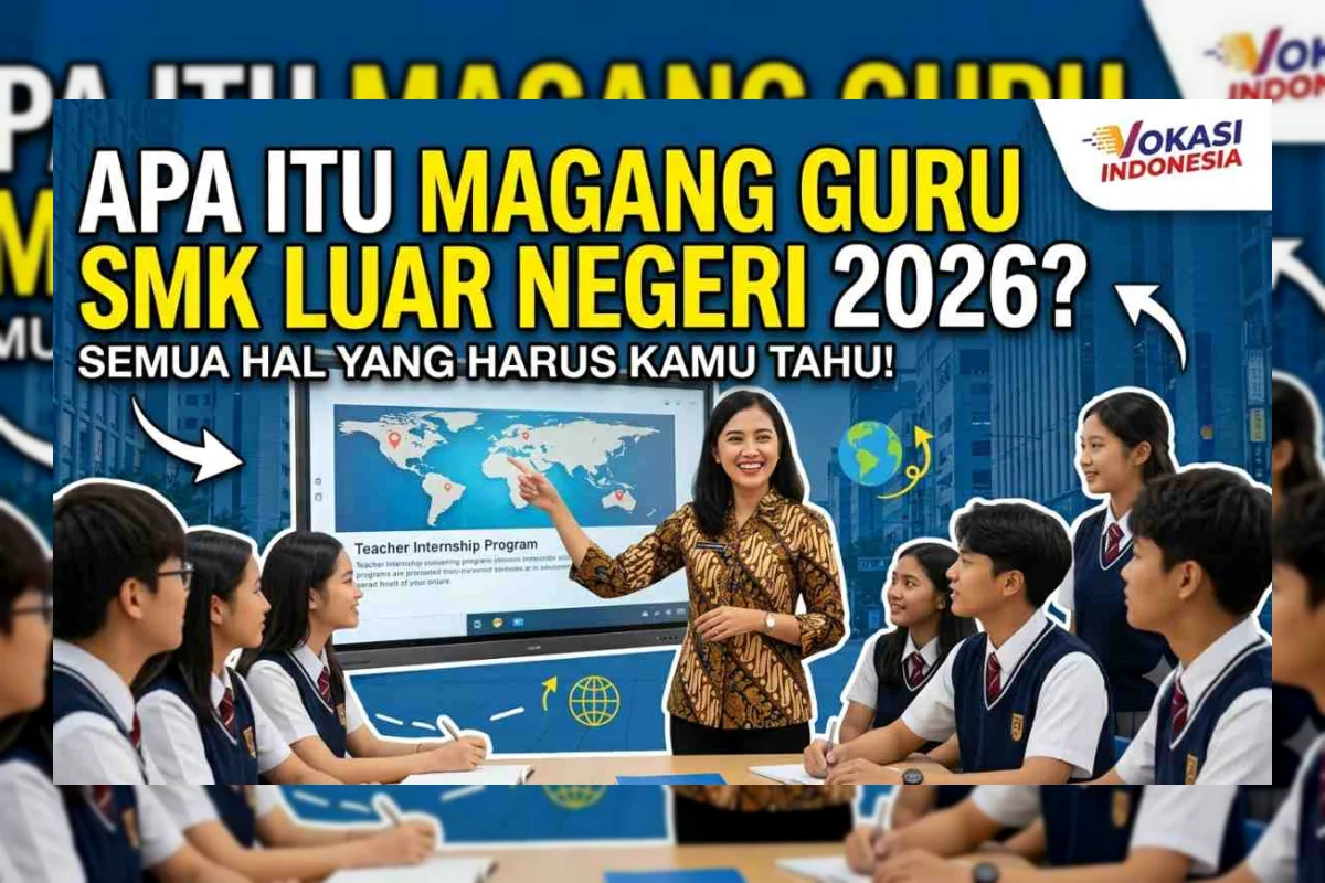 Magang Guru SMK Luar Negeri 2026 Dibuka, Ini Update Jadwal dan Hasil Seleksi Terbaru