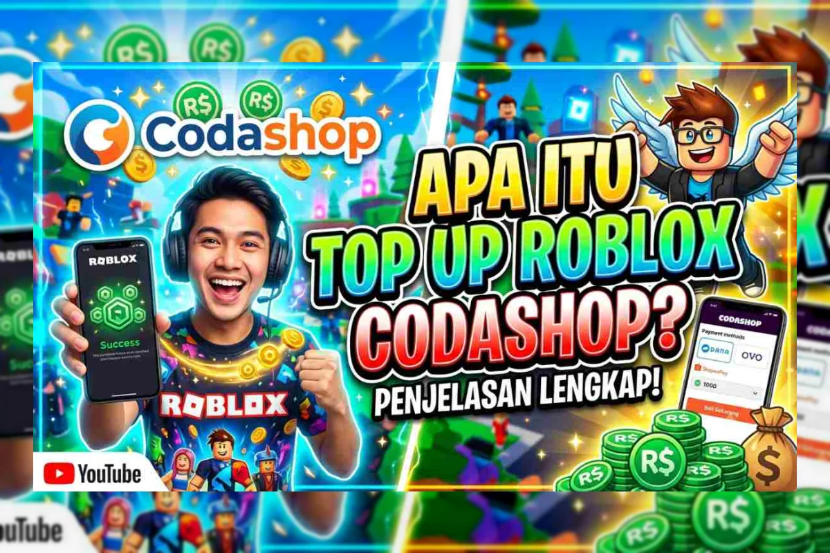 Top Up Roblox Codashop Juli 2026: Cara Beli Robux Termurah dan Anti Ribet