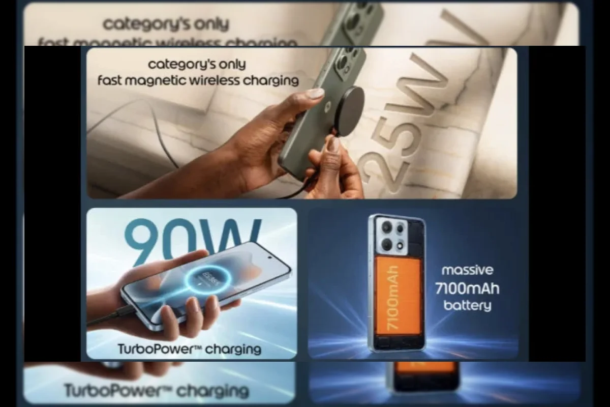 58 Jam Pakai Sekali Charge? Ini Spesifikasi Gila Motorola Edge 70 Max