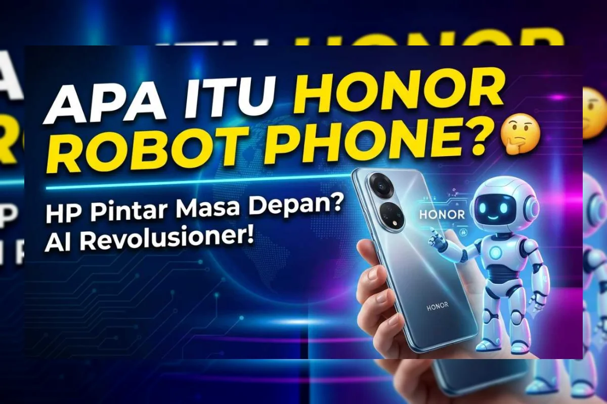 Honor Robot Phone Resmi Meluncur Agustus 2026, Ini Fakta Terbaru Ponsel Berkamera Robot Pertama di Dunia