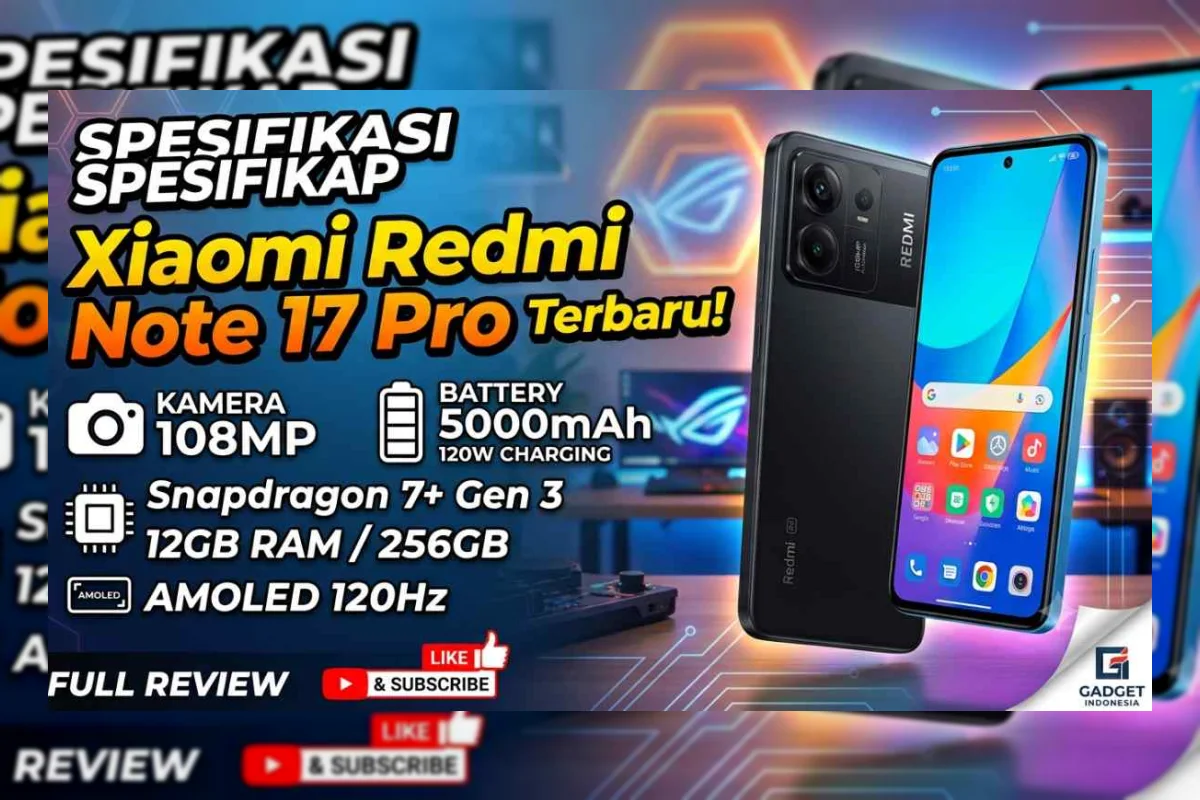 Xiaomi Redmi Note 17 Pro Resmi Meluncur, Baterai 9.000 mAh dan Layar 3.500 Nits