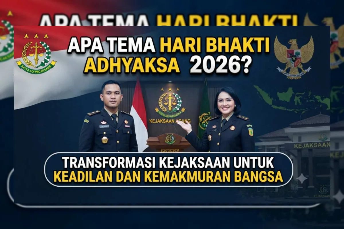 Hari Bhakti Adhyaksa 2026: Tema ke-66 dan Sejarah Kejaksaan RI