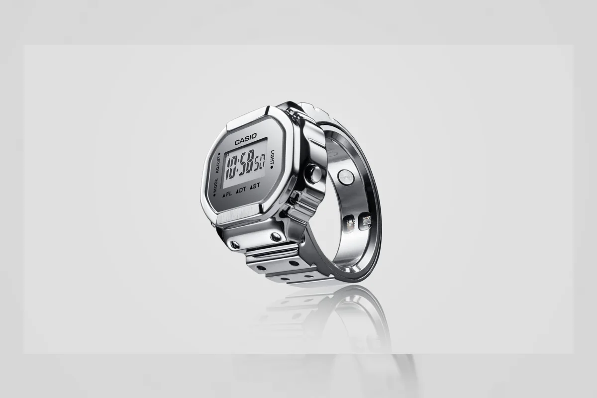 Casio Luncurkan Ring Watch CRW-H001M-8, Smart Ring dengan Layar Digital