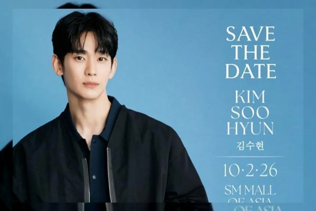 Kim Soo-hyun Gelar Fan Meeting di Filipina Oktober 2025