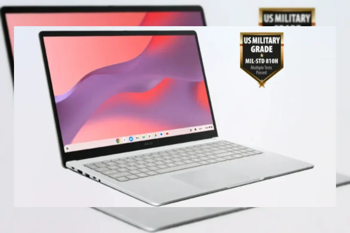 Asus Chromebook CX15 Meluncur di India: AI Google, Baterai 12,5 Jam, dan Tahan Banting