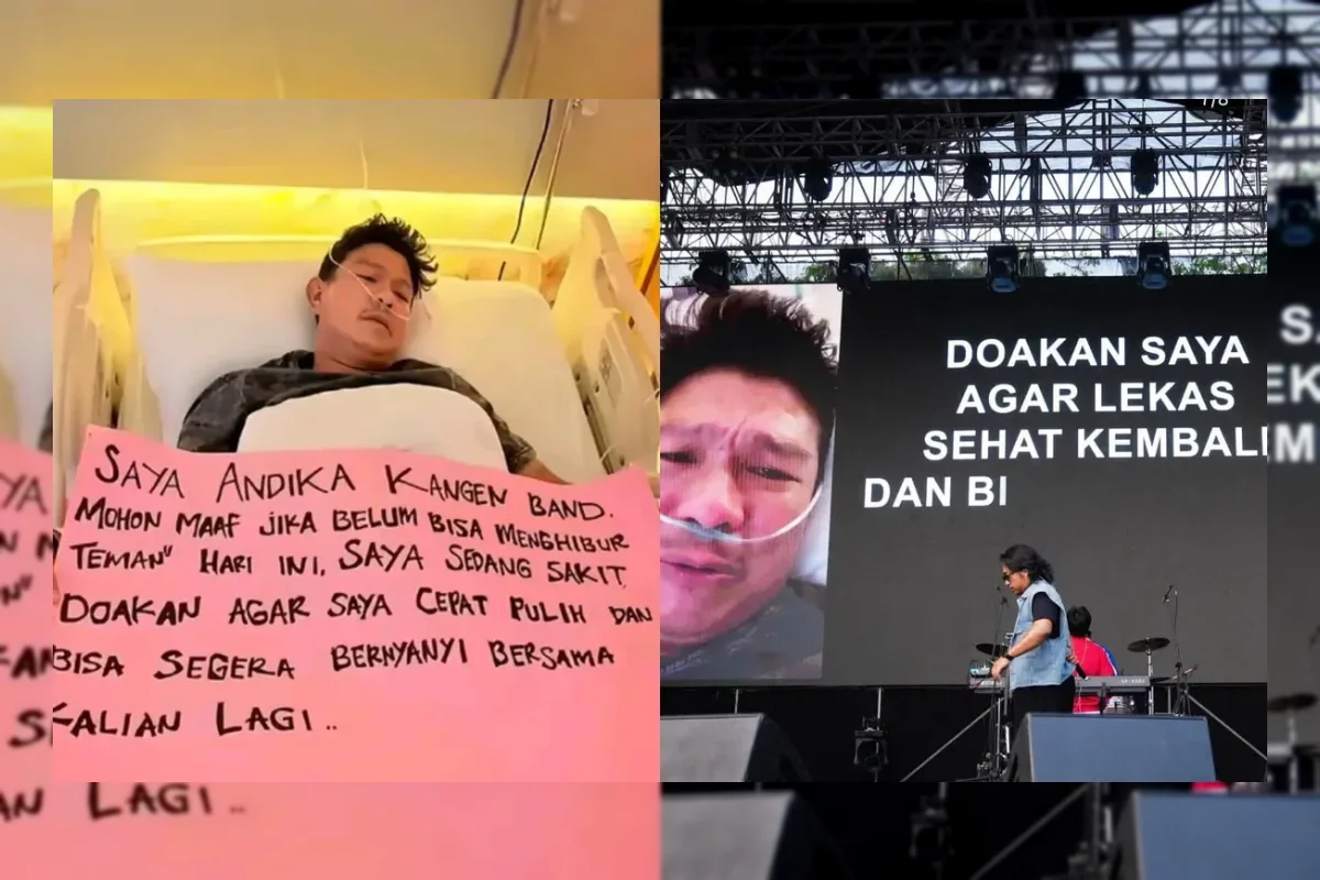 Andika Kangen Band Sakit Apa? Posisinya Digantikan Praz Teguh karena Terbaring Lemah di RS