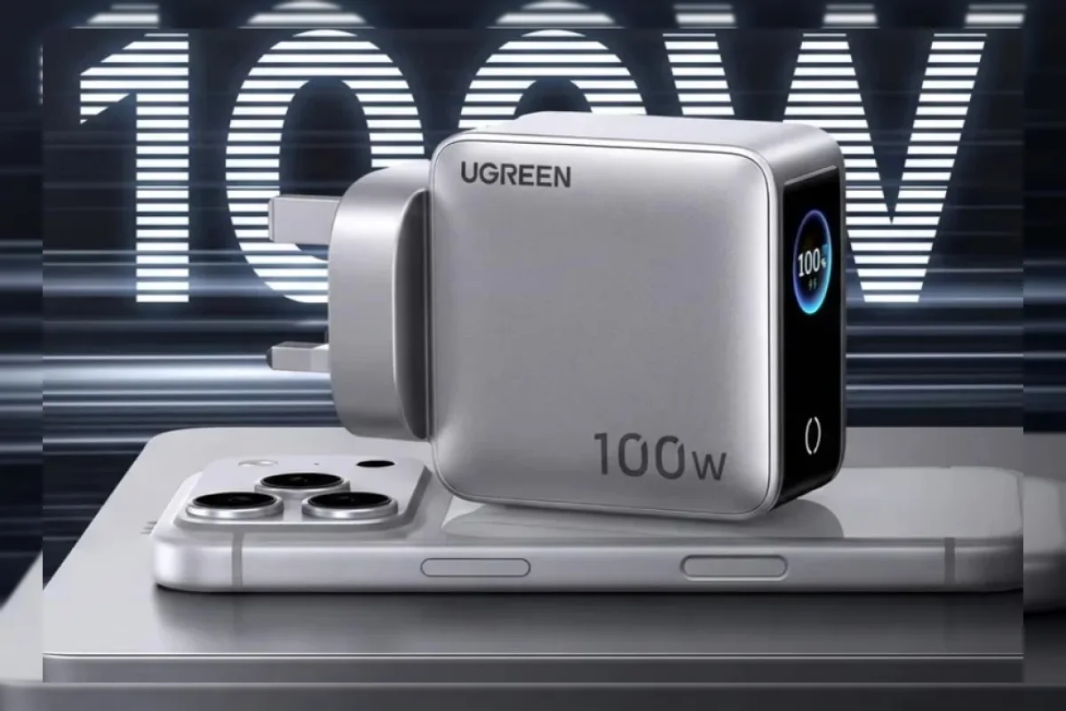Ugreen Nexode Pro 100W GaN Charger Hadir dengan Layar Warna dan Empat Port