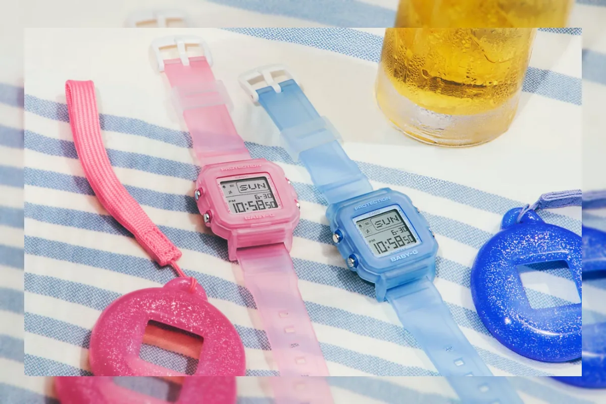 Casio Rilis Jam Baby-G BGD-10 di AS dengan Modul Lepas dan Tampilan Glitter Retro