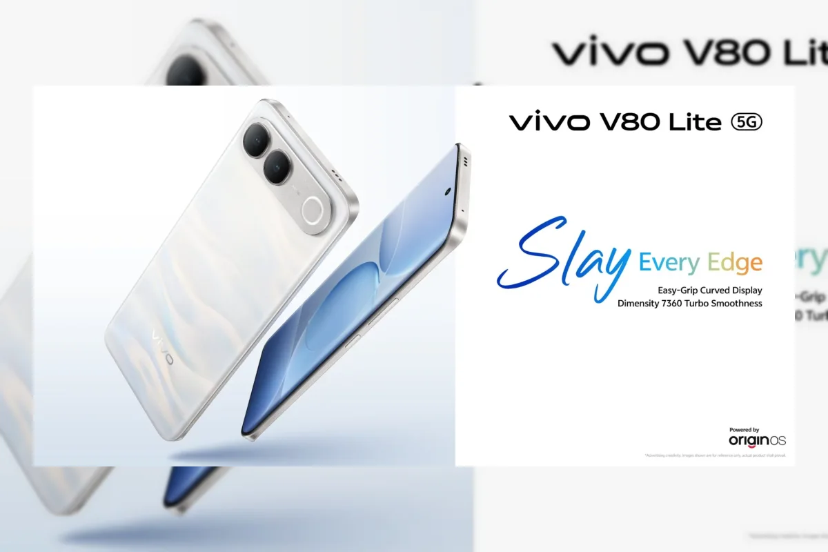 Vivo V80 Lite 5G Resmi di Pakistan, Bawa Baterai 7.050 mAh dan Layar Melengkung 120Hz
