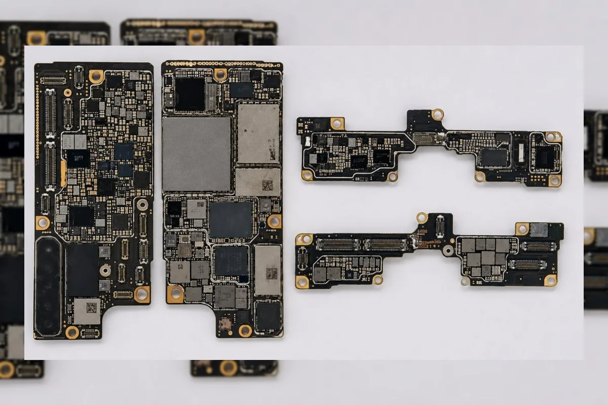 Bocoran Motherboard iPhone Ultra: Chip A20 Pro dan DRAM Disebut Berdampingan