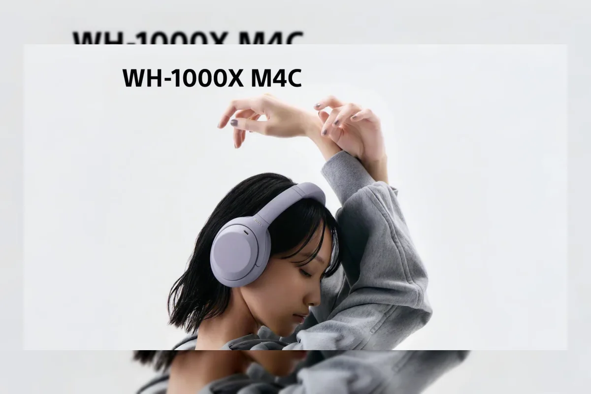 Sony WH-1000XM4C headphone warna lavender
