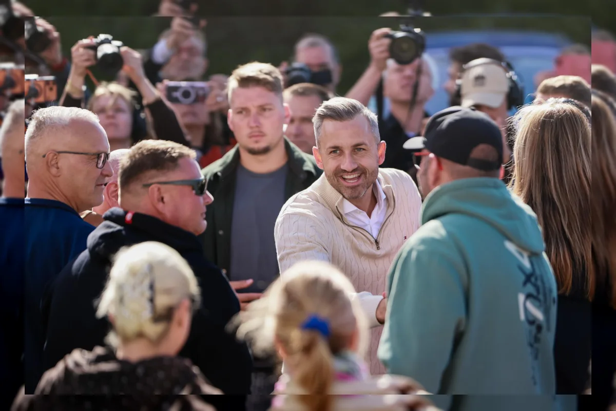 Pemilih memberikan suara dalam pemilihan negara bagian Sachsen-Anhalt, Jerman
