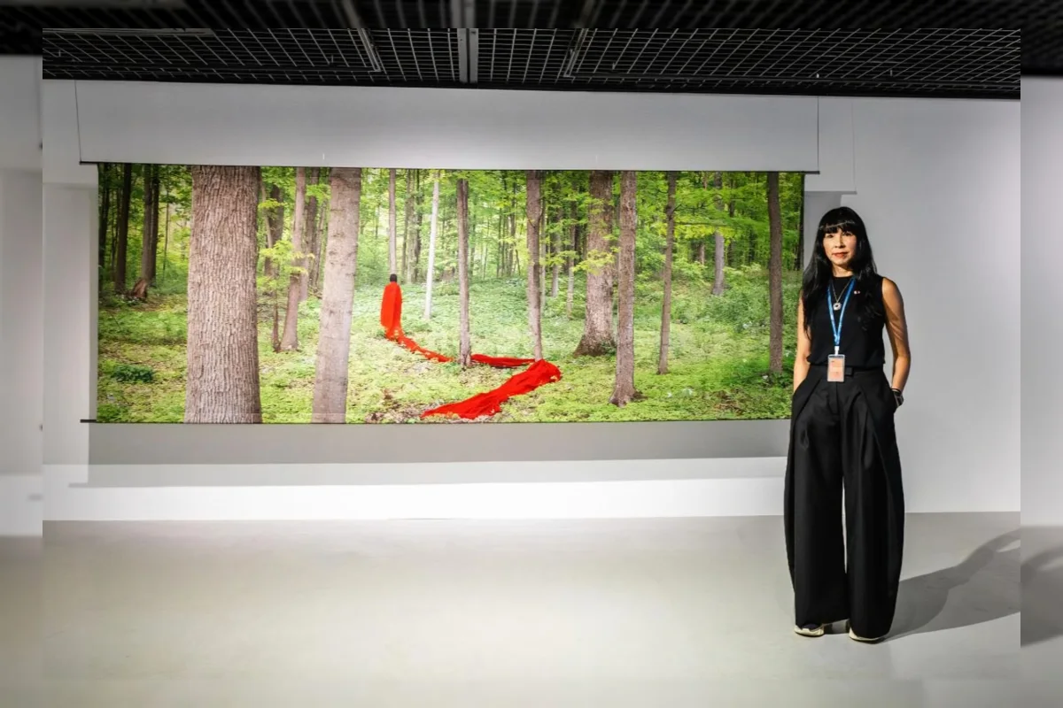 Paviliun Kanada di Gwangju Biennale menampilkan karya seni suku Mohawk