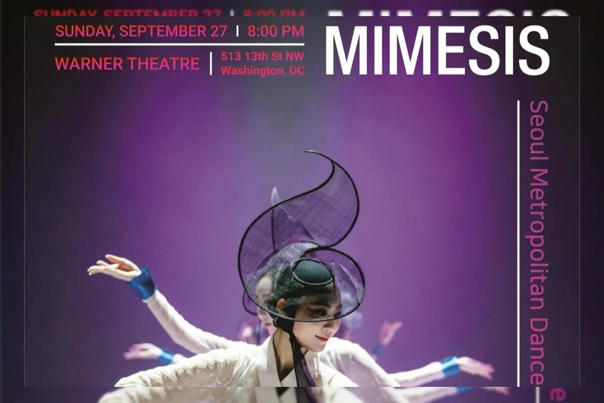 Pertunjukan tari Mimesis oleh Seoul Metropolitan Dance Theatre