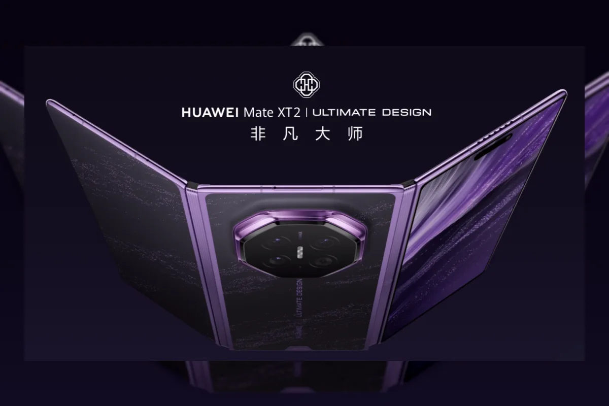 Huawei Mate XT 2 dengan layar lipat tiga