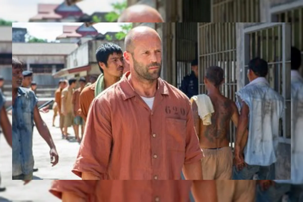 Jason Statham dalam film Mechanic: Resurrection