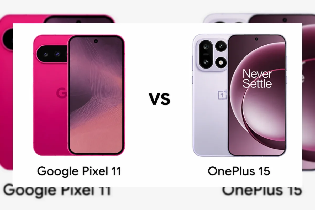 Perbandingan Google Pixel 11 dan OnePlus 15