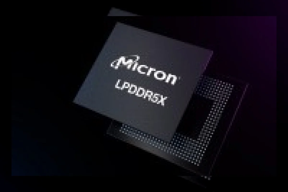 Ilustrasi chip memori LPDDR5X untuk Samsung Galaxy S27
