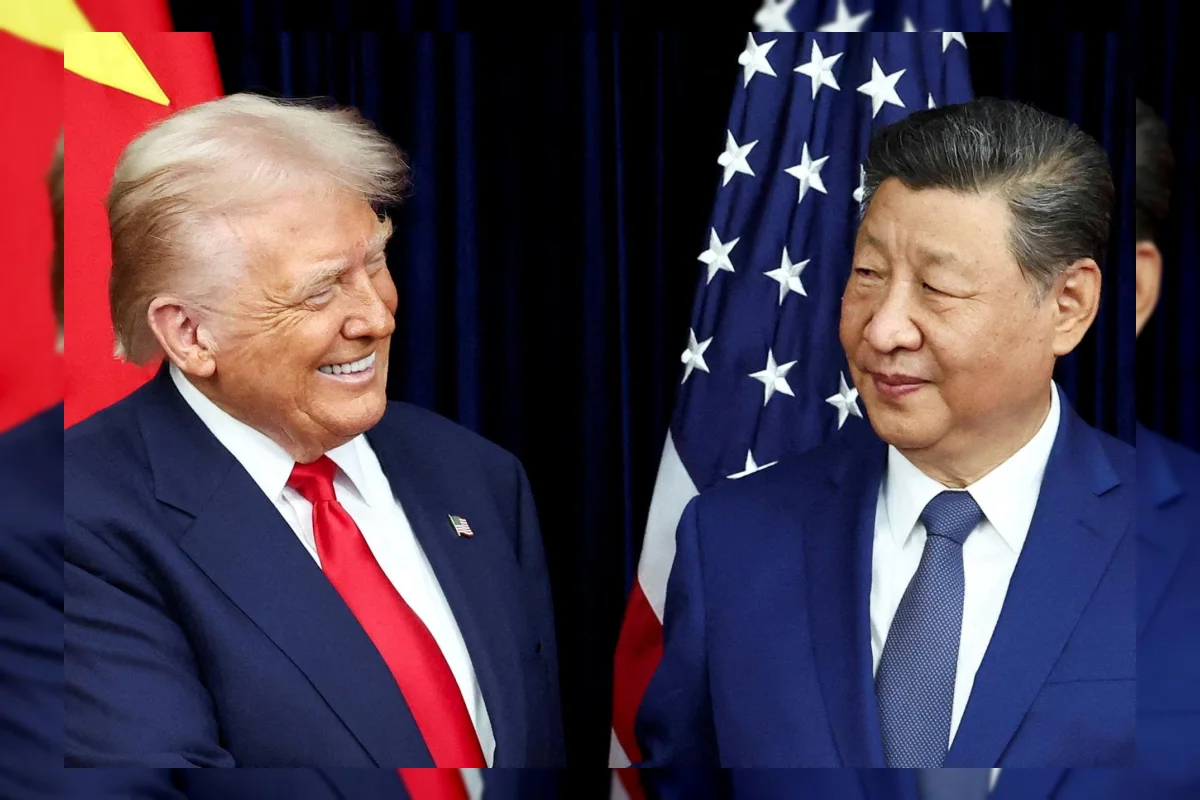 Ilustrasi hubungan diplomatik China dan Amerika Serikat