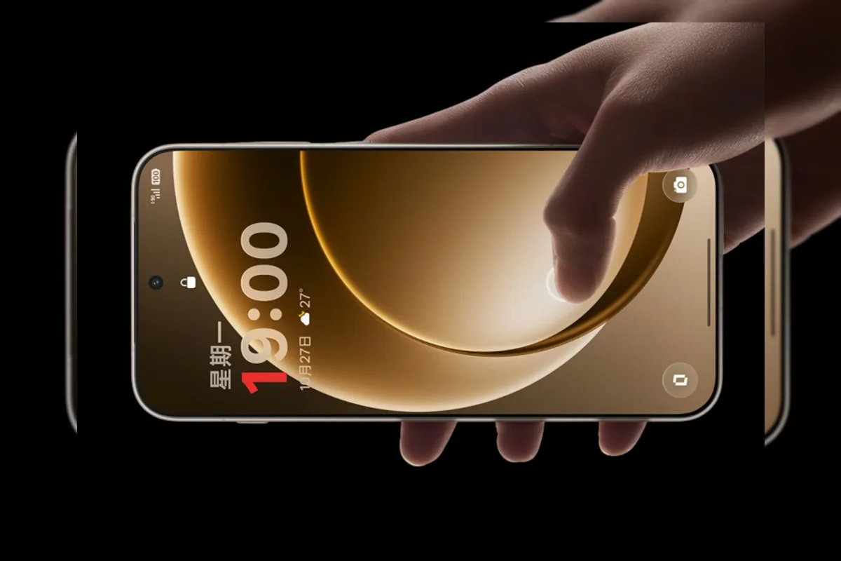 Ilustrasi smartphone OnePlus 16 dengan pengisian cepat 100W